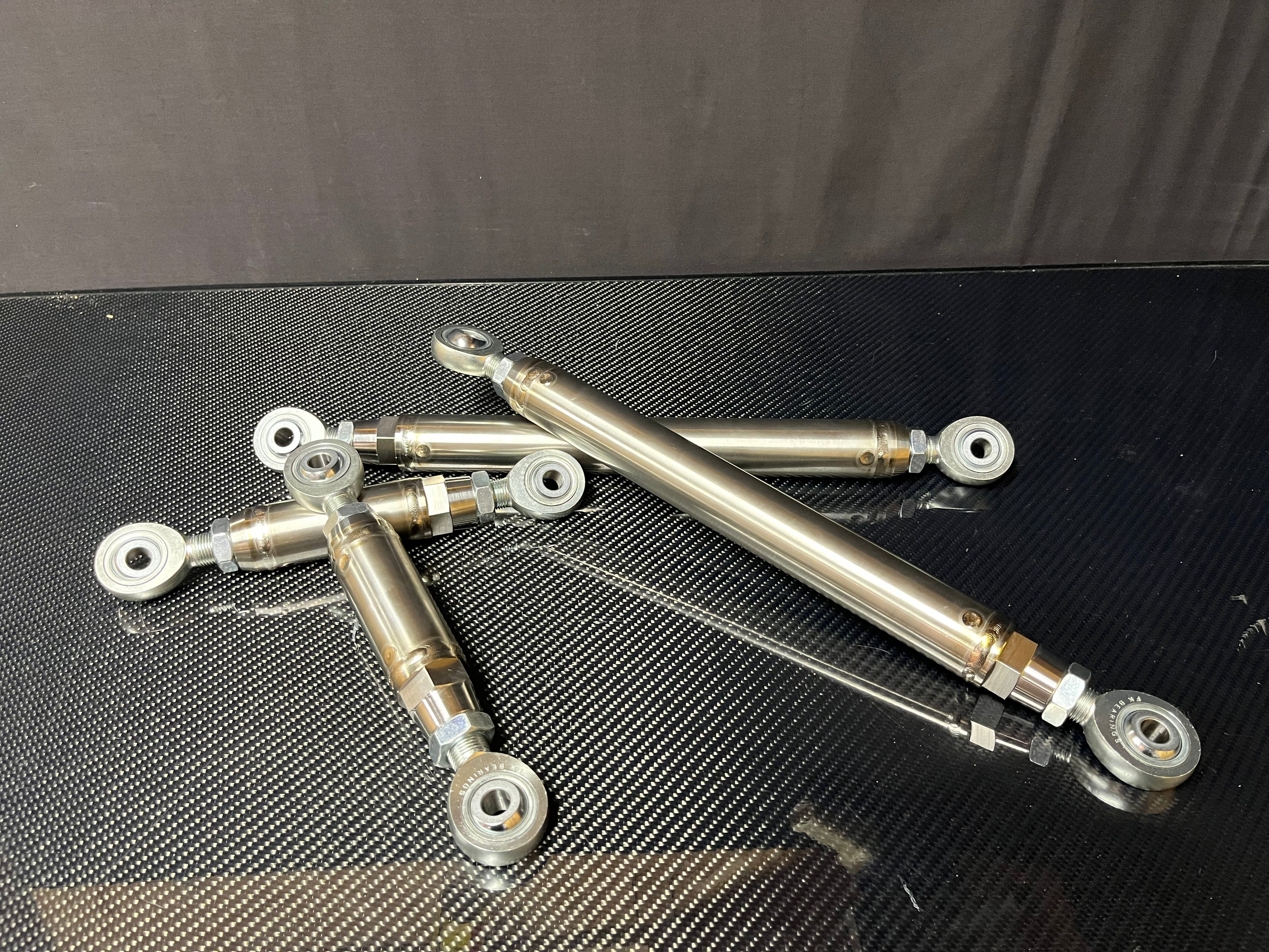 Titanium Fox Body Mustang 4-Link Bars – CJ Race Cars