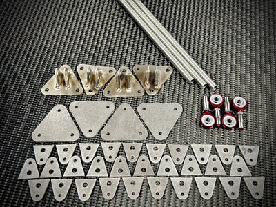 Adjustable Titanium Window Frame Kit – CJ Race Cars