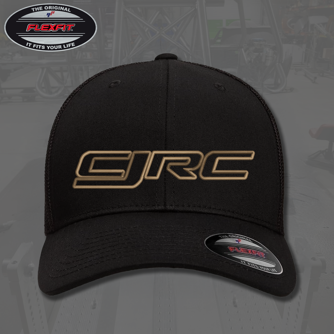 *PRE-ORDER* CJRC Black And Tan Flexfit Hat