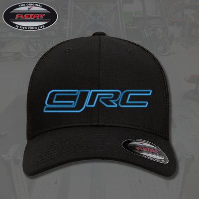 CJRC Black And Blue Flexfit Hat