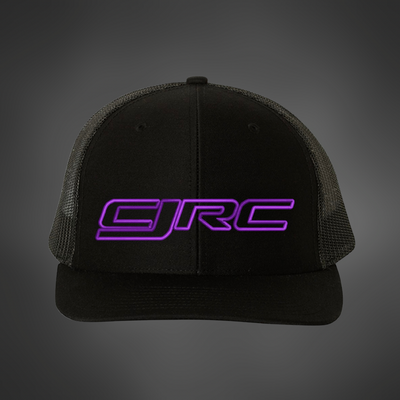 CJRC Black And Purple Snap Back Hat