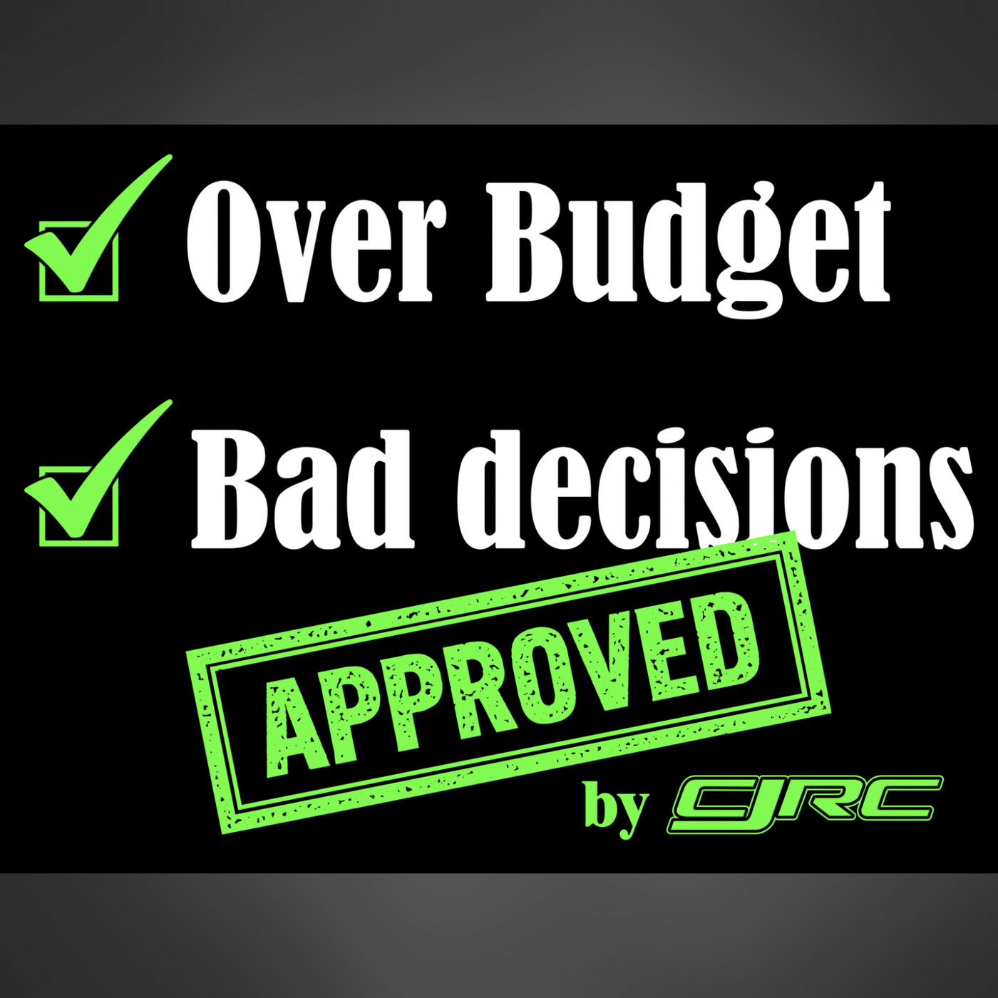 CJRC Financial Advisor Sticker