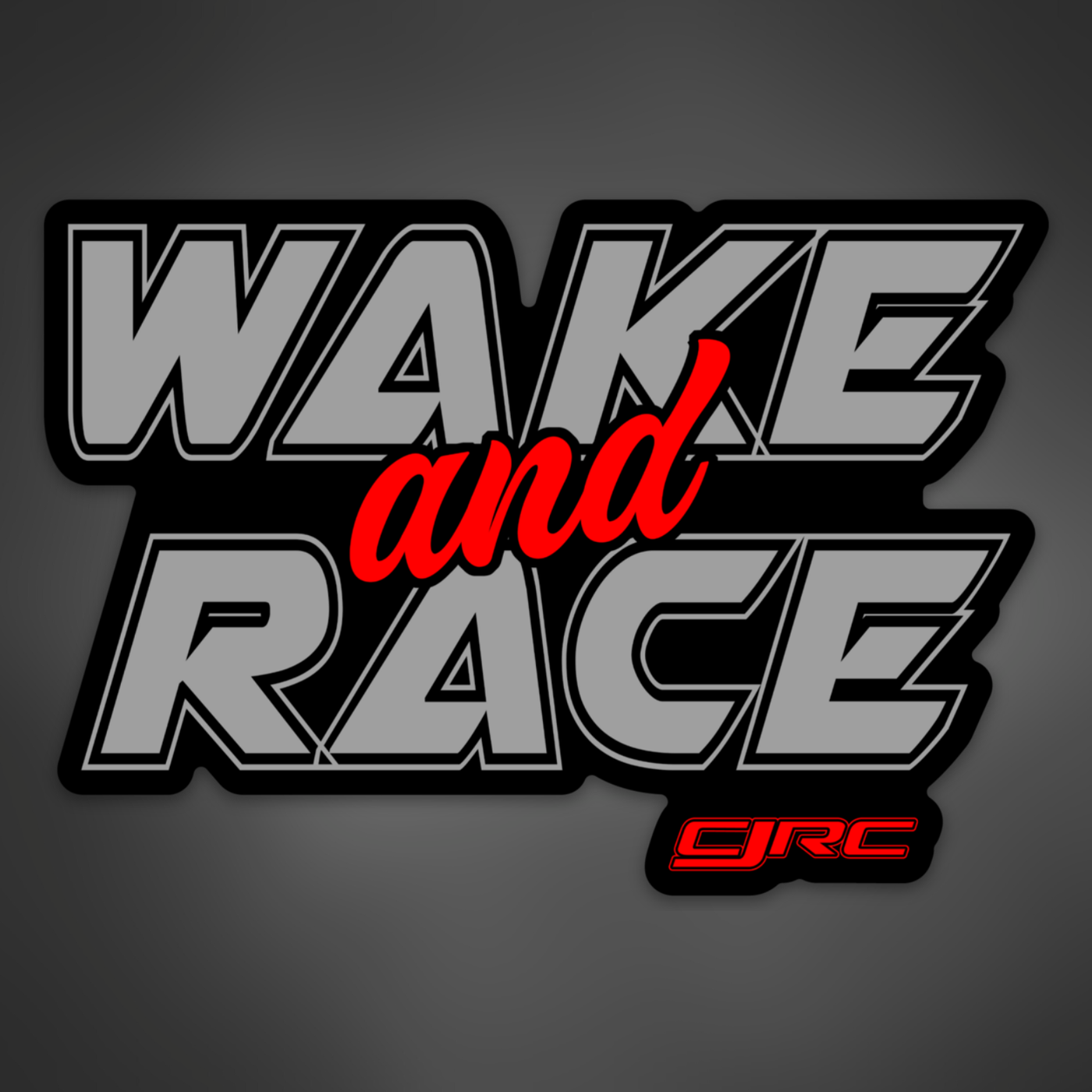 CJRC Wake and Race Sticker