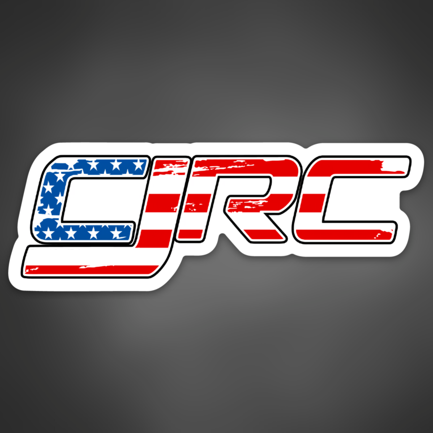 CJRC Flag sticker
