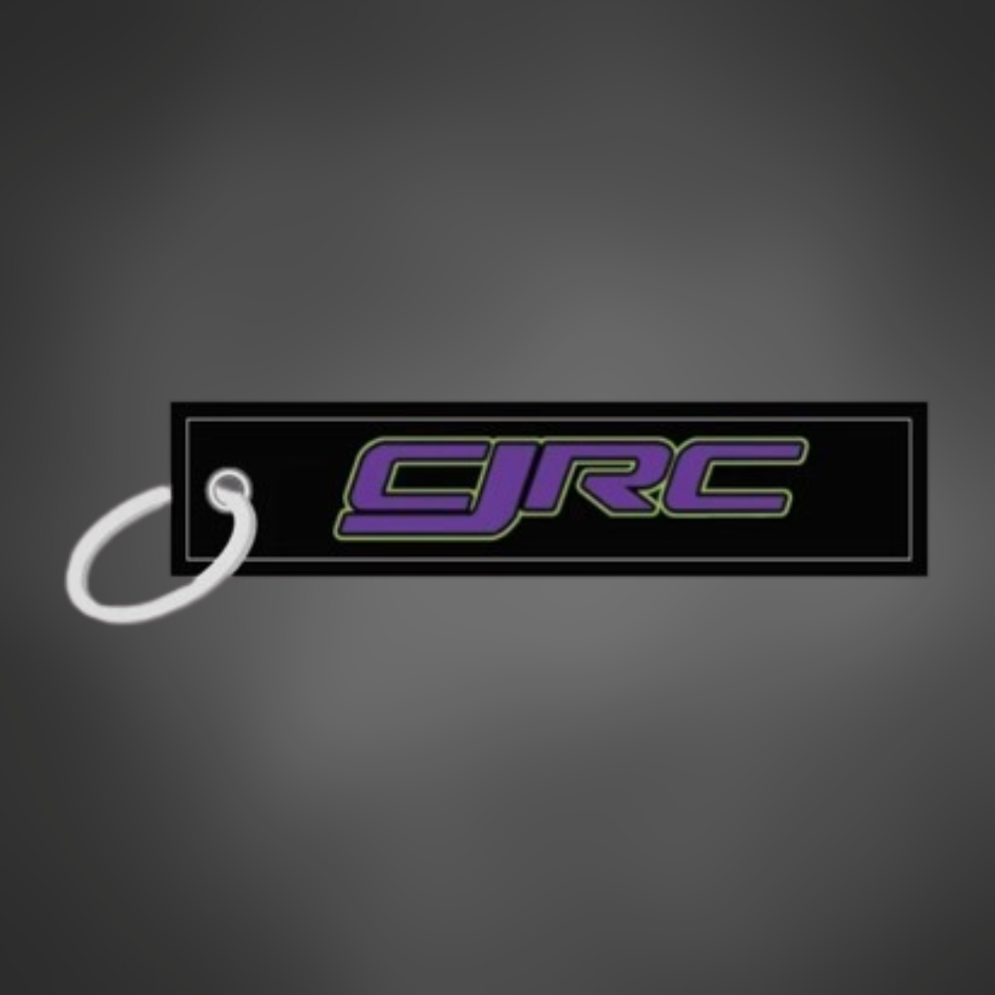 CJRC Purple Logo Key Chain Tag