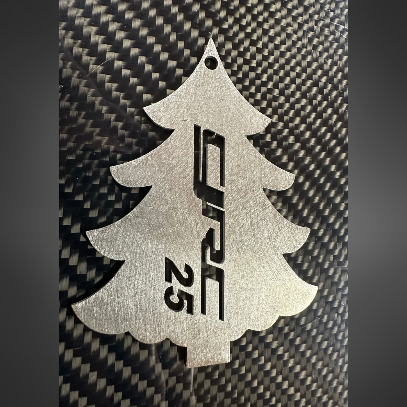 CJRC 2025 Edition Titanium Christmas Tree Ornament