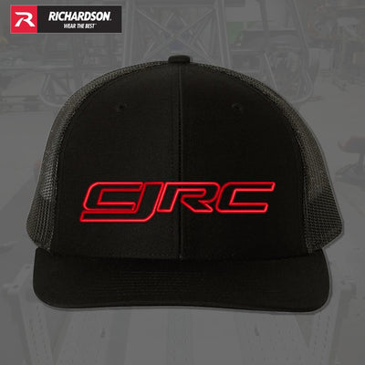 CJRC Black And Red Snap Back Hat