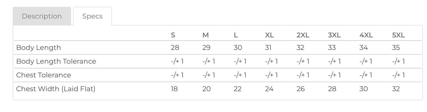 CJRC Stock-ish Shirt (Grey)