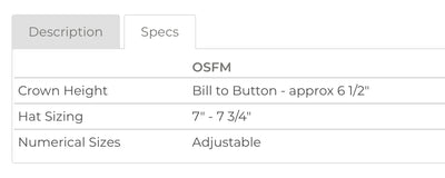 CJRC Black And White Snap Back Hat