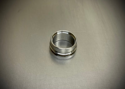 -20 STAINLESS SINGLE O-RING  WELD ON MALE WIGGINS