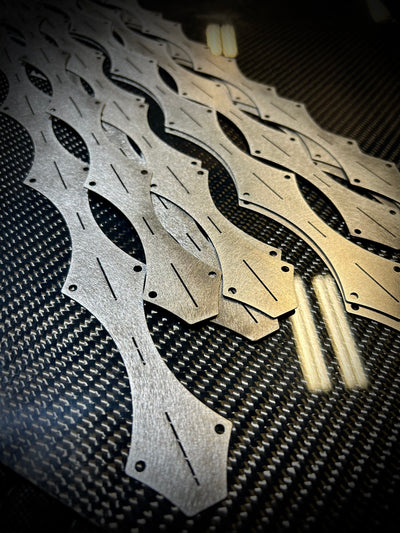Double Sided Titanium Mounting Strips