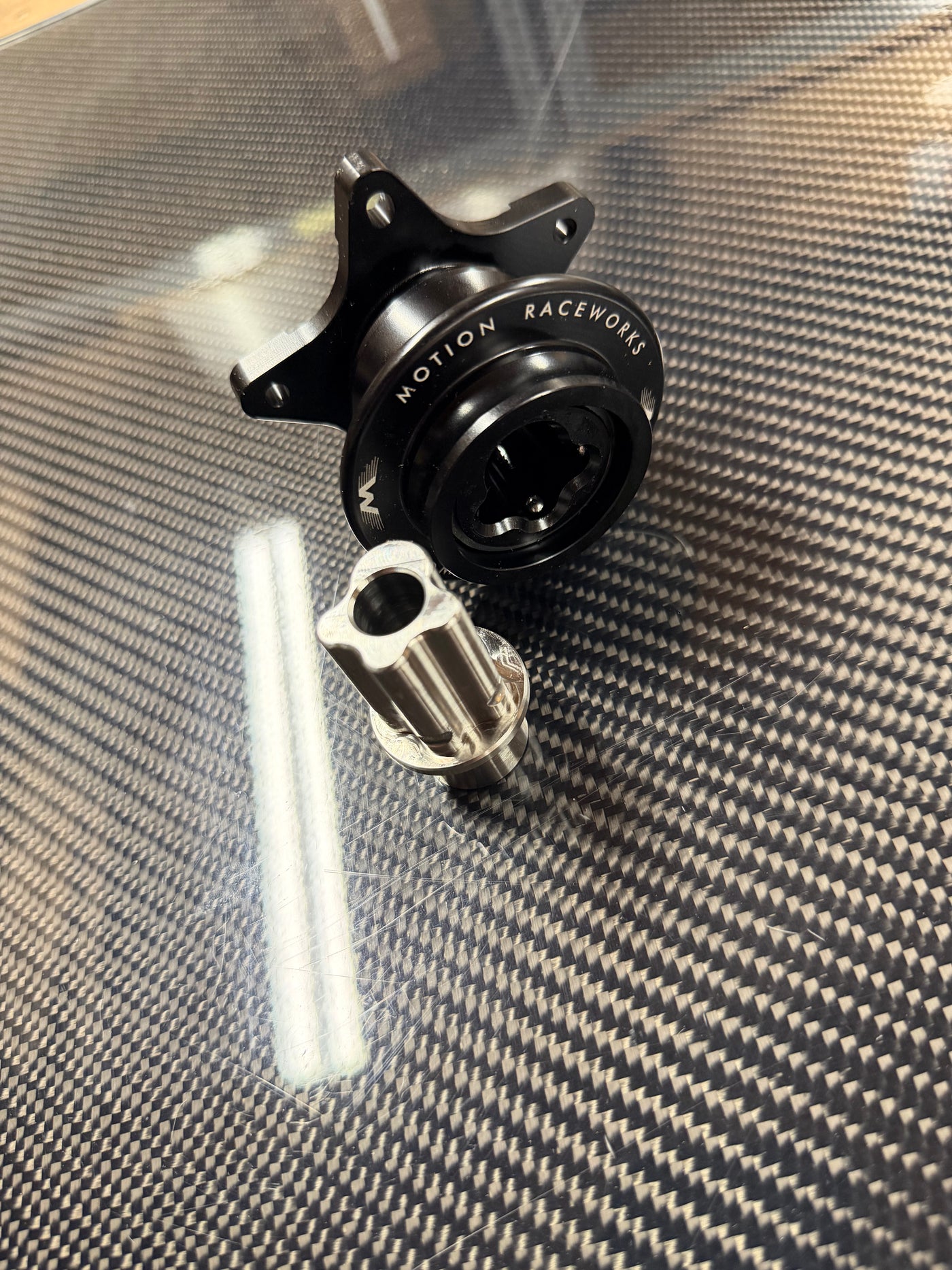 Motion raceworks quick release titanium – CJ Race Cars