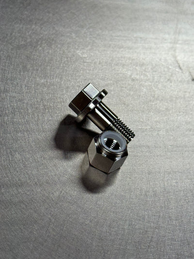 Titanium Motor/Mid Plate Bolt & Nut Combo