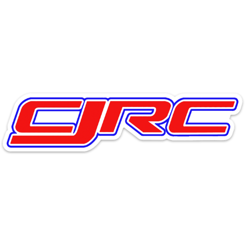 CJRC Red White & Blue Logo Sticker