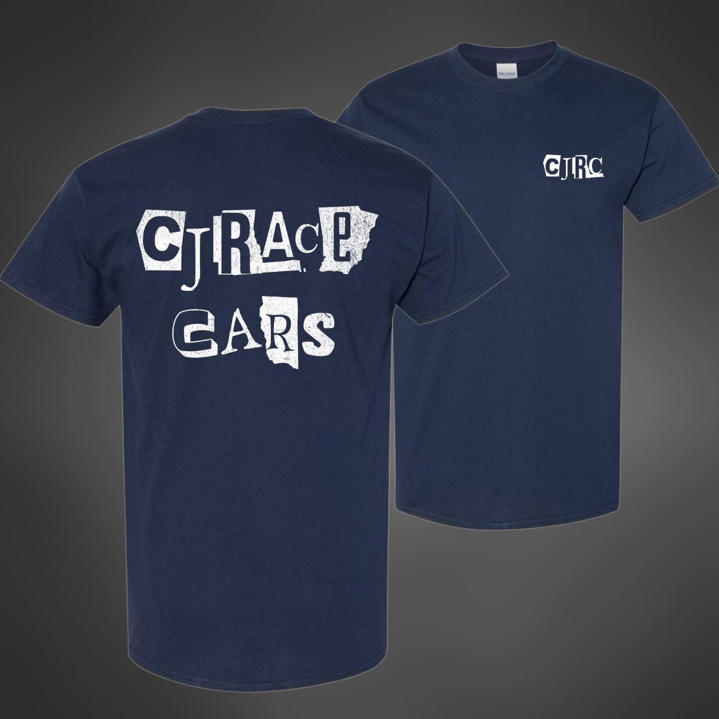 CJRC Ransom Note Shirt (Navy Blue)