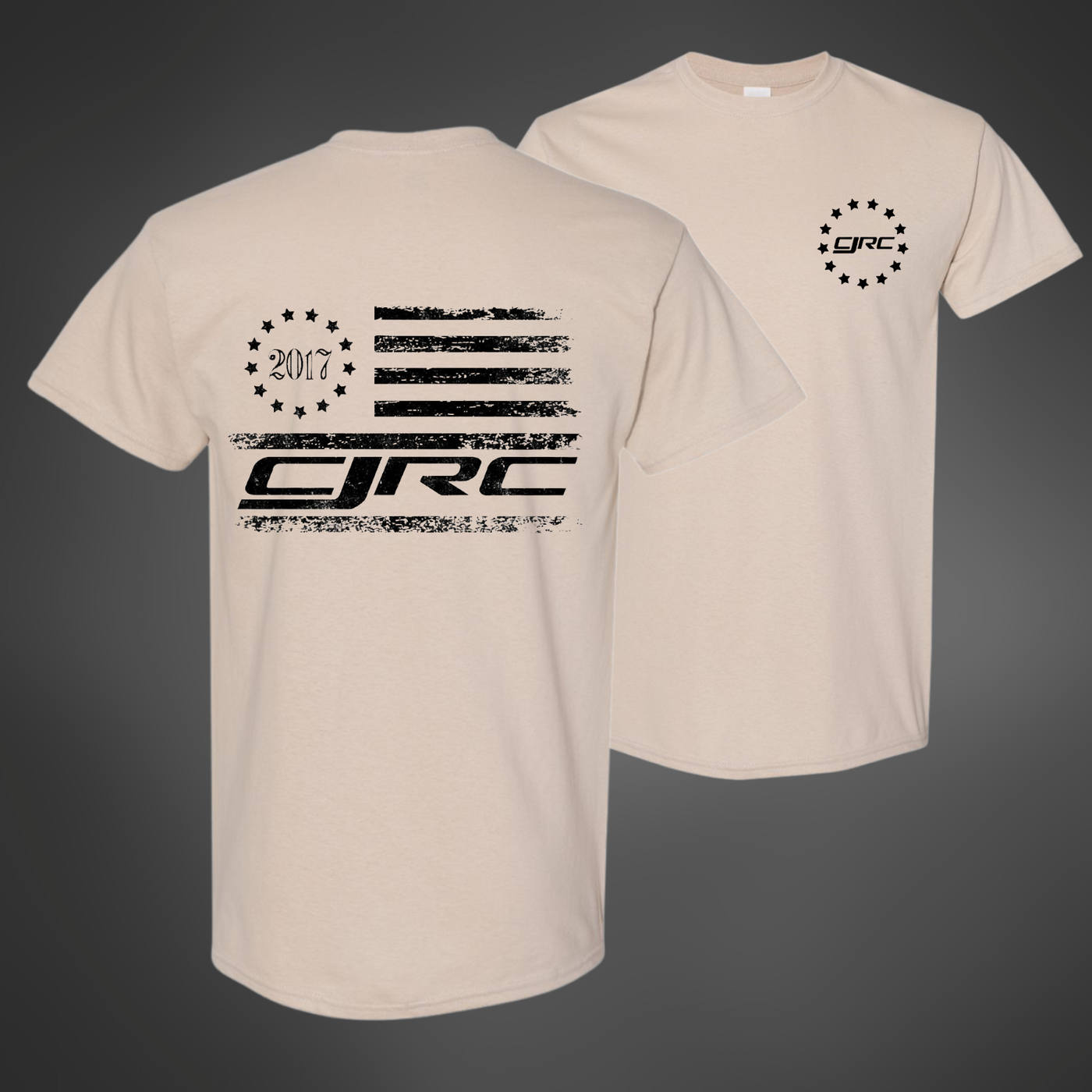 CJRC Stars & Stripes Shirt (Tan)