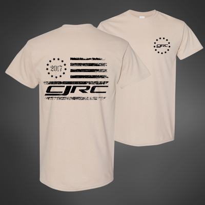CJRC Stars & Stripes Shirt (Tan)