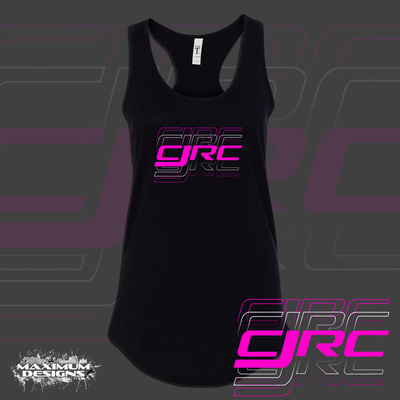 CJRC Ladies Pink Logo Tank Top