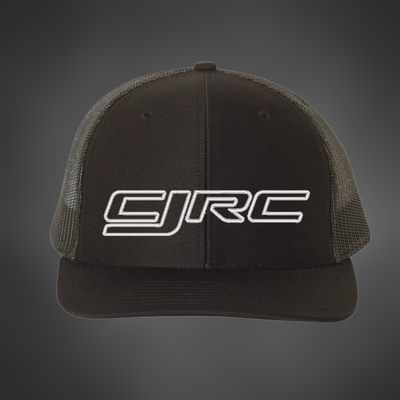 CJRC Black And White Snap Back Hat