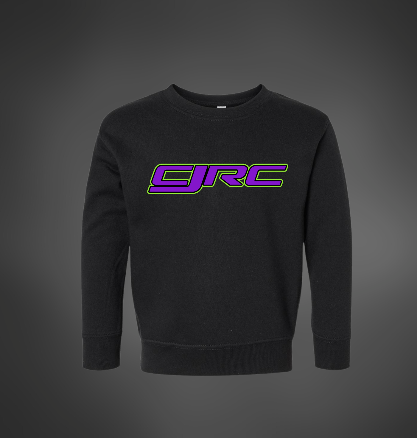 CJRC Youth Purple & Green Logo Sweatshirt