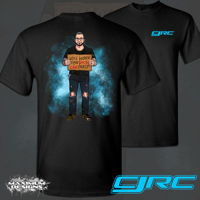 CJRC "Will Work for Parts" T-Shirt