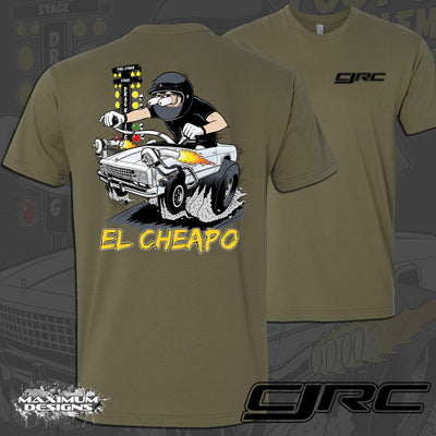 *PRE-ORDER* CJRC "El Cheapo" T-Shirt (Tan)