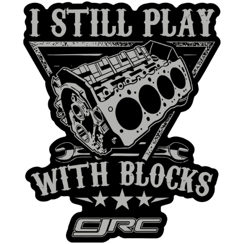 CJRC Play With Blocks Sticker
