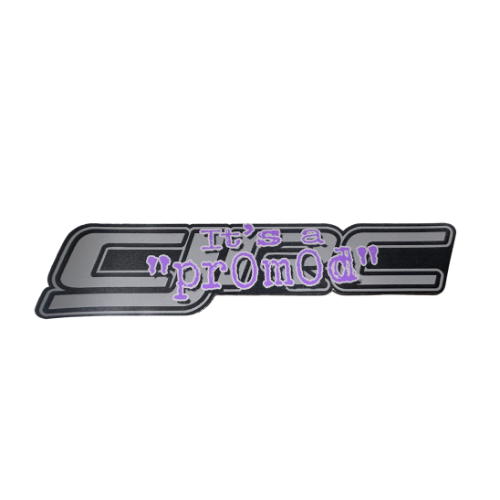 CJRC "prOmOd" Sticker