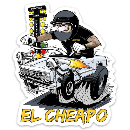 CJRC "El Cheapo" Sticker