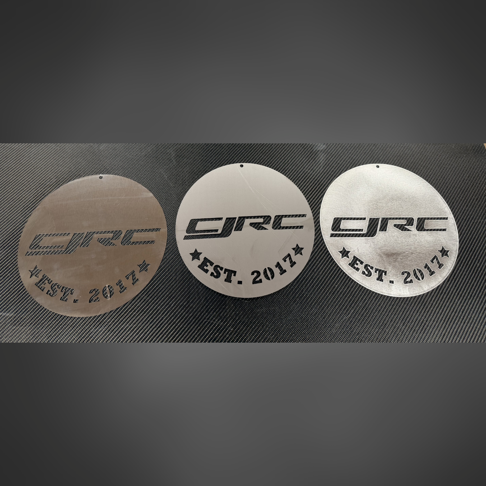 Cj Rokin Logo CJRC Wall Sign (Multiple Options) – CJ Race Cars