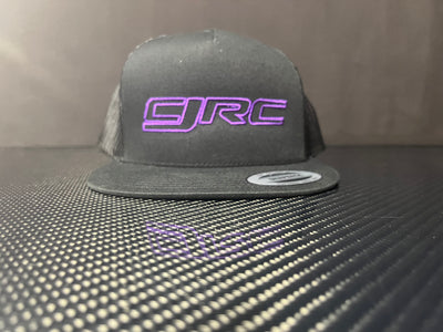 CJRC Black And Purple Snap Back Hat
